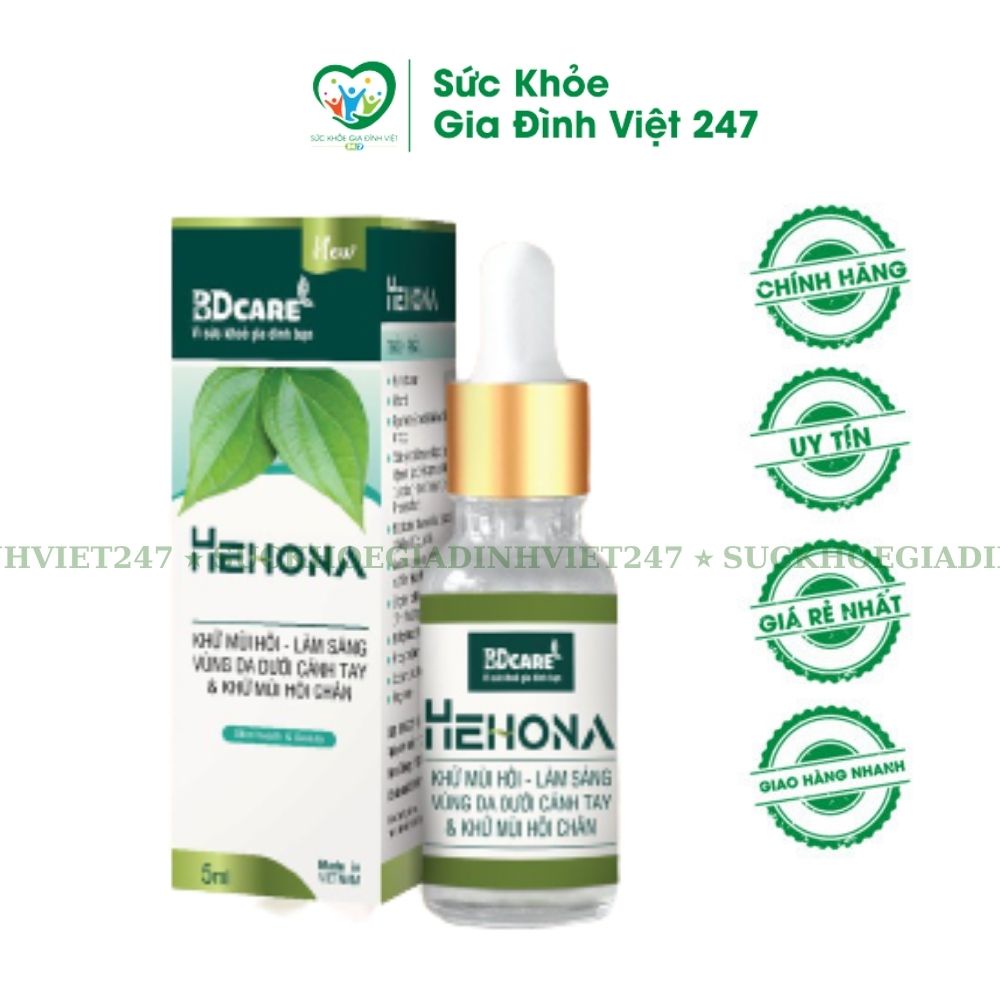 Combo Thảo Dược Ngâm Chân Furomi &amp; Serum Hehona 5ml BDcare Suckhoegiadinhviet247