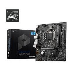 Bo Mạch Chủ Mainboard MSI H510M-A PRO (Intel H510, Socket 1200, m-ATX, 2 khe Ram DDR4)