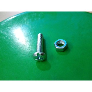 Ốc bắt cổ quạt dài 30mm có tán