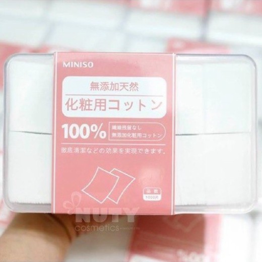 Bông tẩy trang miếng Miniso | BigBuy360 - bigbuy360.vn