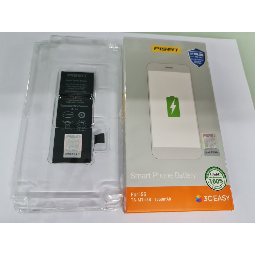 Pin Sạc Pisen TS-MT -i5s/5c - Hàng Chính Hãng