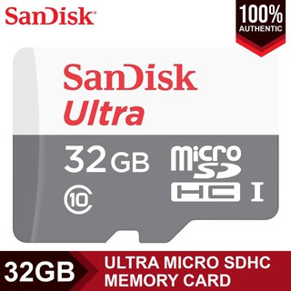 Thẻ nhớ microsdhc sandisk 32gb upto 80mb/s 533x ultra uhs-i - chính hãng