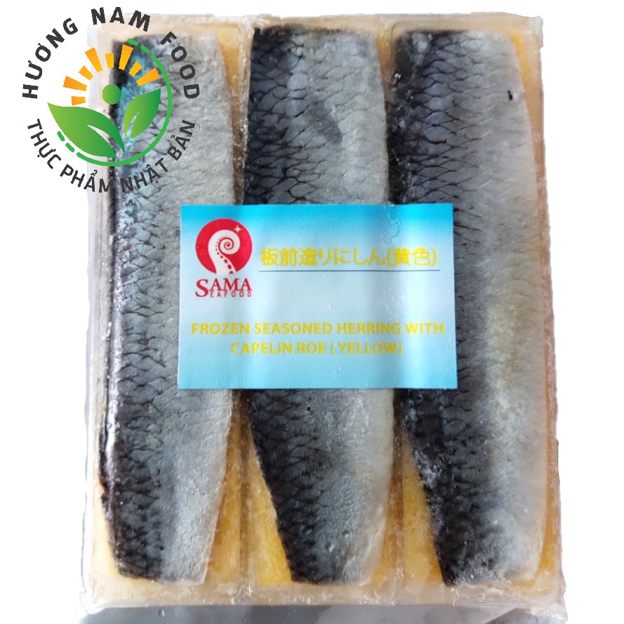 CÁ TRÍCH ÉP TRỨNG - NISHIN XANH /VÀNG/ ĐỎ 900G