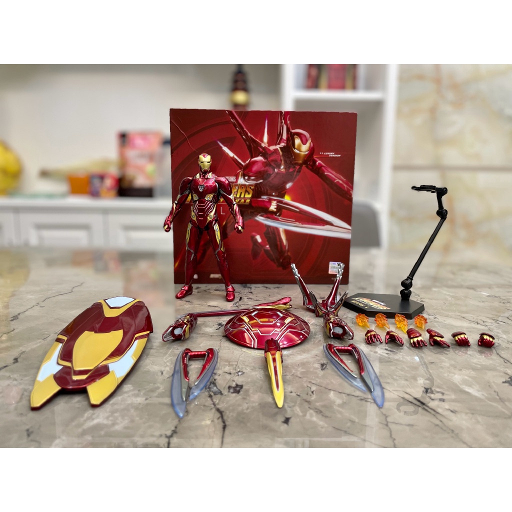 Mô Hình Người Sắt ZD Toys Iron Man Mk50 DELUXE Ver