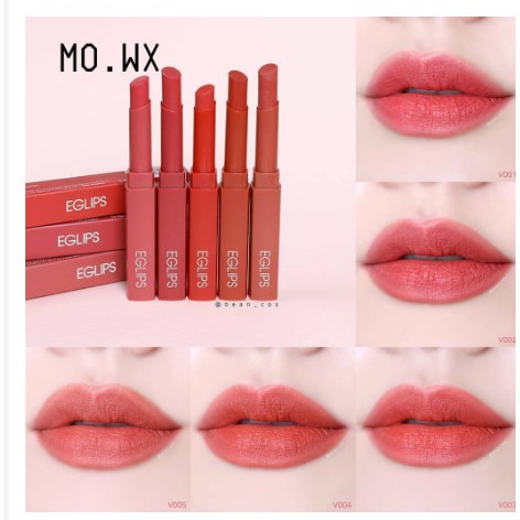 Son thỏi lì Eglips Muse In Velvet Lipstick 1.8g