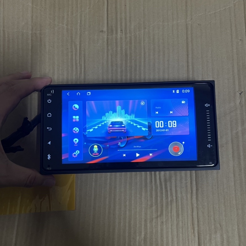 Màn hình android ô tô 7 inch có ra lệnh giọng nói -dsp -4g- vietmap-navitel -bảo hành 1 năm