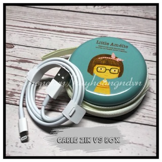 Cáp sạc iPhone Apple Lightning theo máy Xs - BH 12 tháng