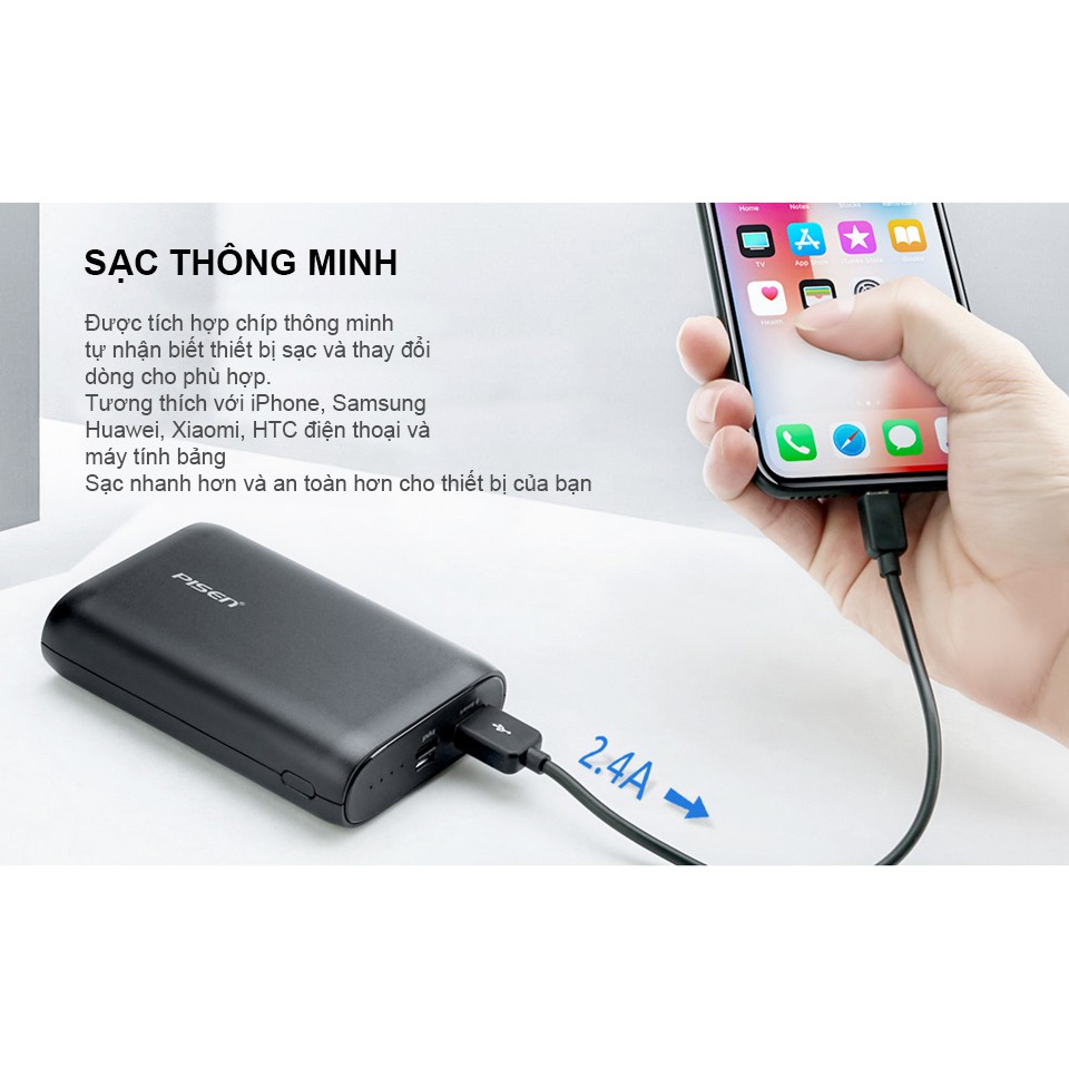 Sạc dự phòng Easy 5 10000mAh