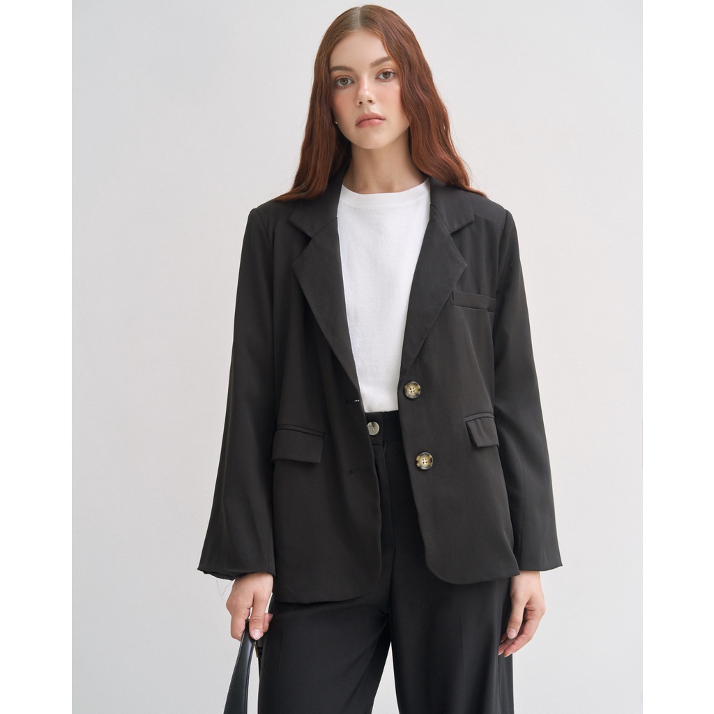 Áo Blazer Vest Nữ Dáng Vừa Độ Dày Vừa Jacmes | AK-LA3567 | Lana Official