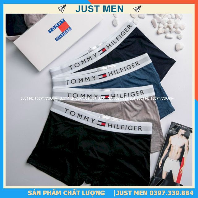 Quần sịp nam đùi cao cấp, quần lót nam chất cotton thấm hút mồ hôi chuẩn đẹp | Justmen