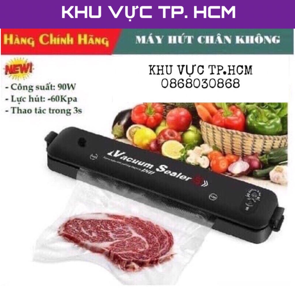 [Giá sỉ] Máy hút chân không, máy hàn miệng túi Vacuum Sealer