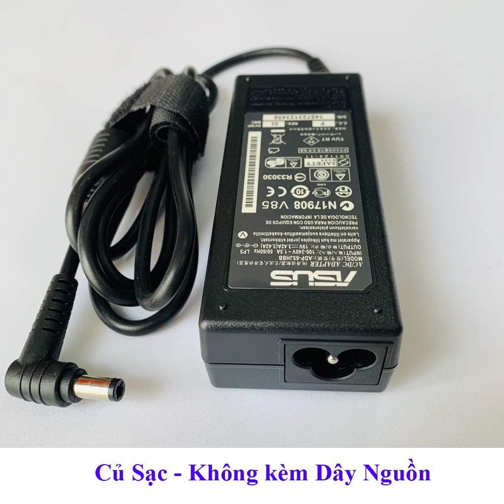 ⚡️[Sạc zin] Sạc Laptop Asus 19V - 3.42A - 65W chân to ký hiệu đầu sạc Φ5.5*2.5mm