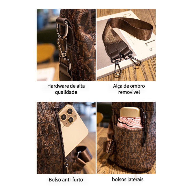 MK Balo Da Nữ  thời trang Ba Lô Du Lịch Chống Trộm