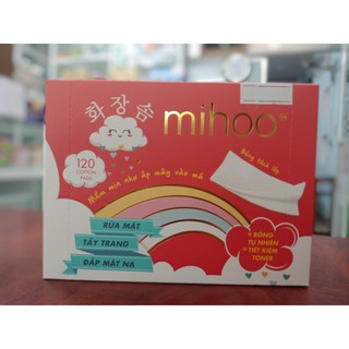 BÔNG TẨY TRANG MIHOO-HÀN QUỐC (100% TỰ NHIÊN)- NHÀ THUỐC ĐĂNG PHÚC
