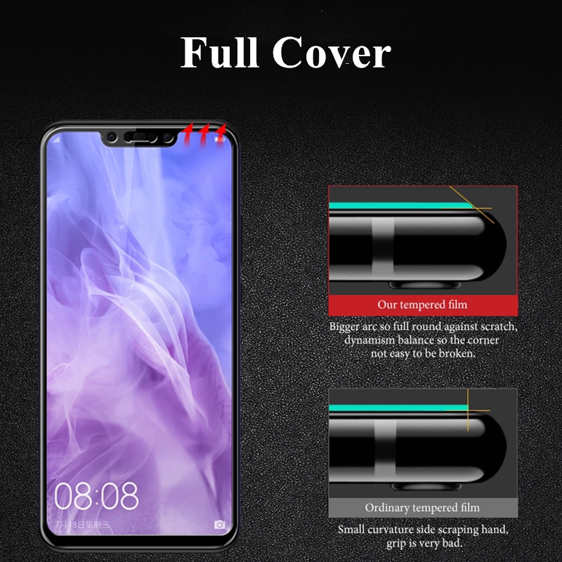 Kính Cường Lực 9D Bảo Vệ Màn Hình Dành Cho Huawei Nova 3 / 3i