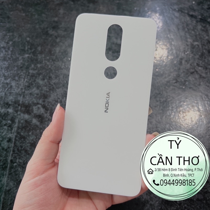 Nắp lưng kính Nokia 7.2 Nokia 8.1 Nokia 6.1 plus Nokia 5.1 plus