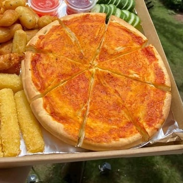 Pizza chicago nhân nhồi vị gà size 16