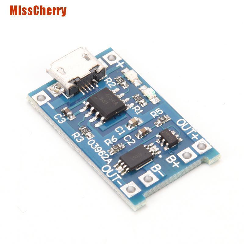 Pin 2 Lithium Tp4056 5v 1a Usb 18650 Chuyên Dụng