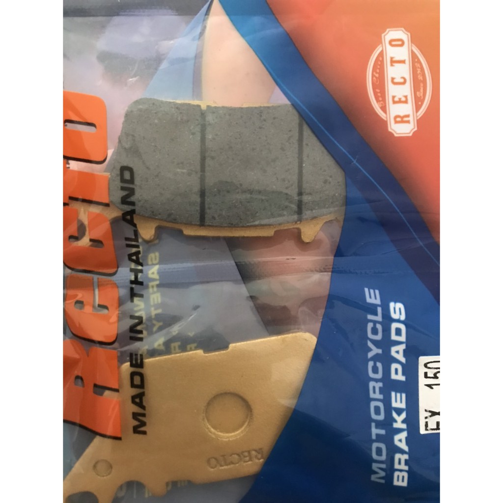 Bộ bố thắng đĩa trước, sau Recto cho Exciter 150