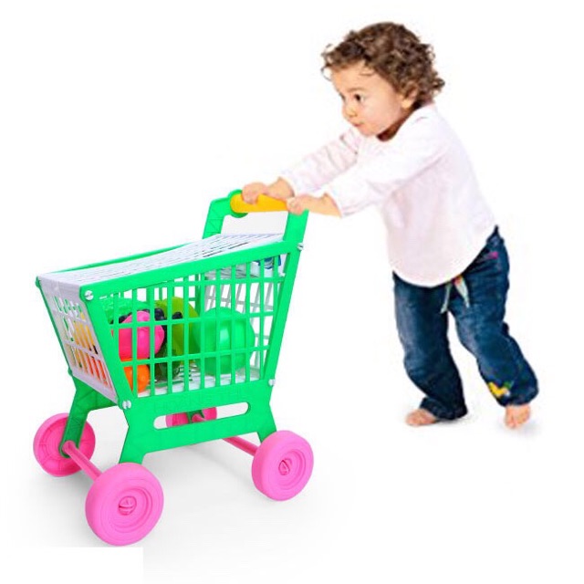 Đồ Chơi Xe Đẩy Siêu Thị Trái Cây Cho Bén