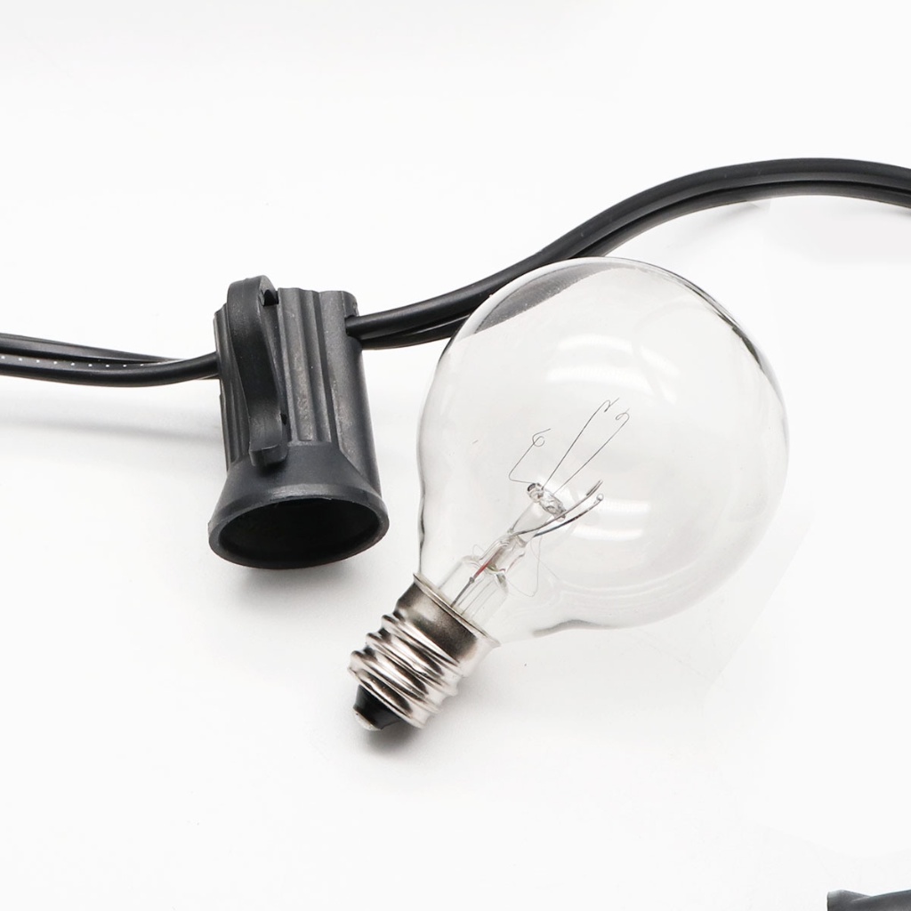 Bóng Đèn Dây G40 3V E12 Sử Dụng Năng Lượng Mặt Trời