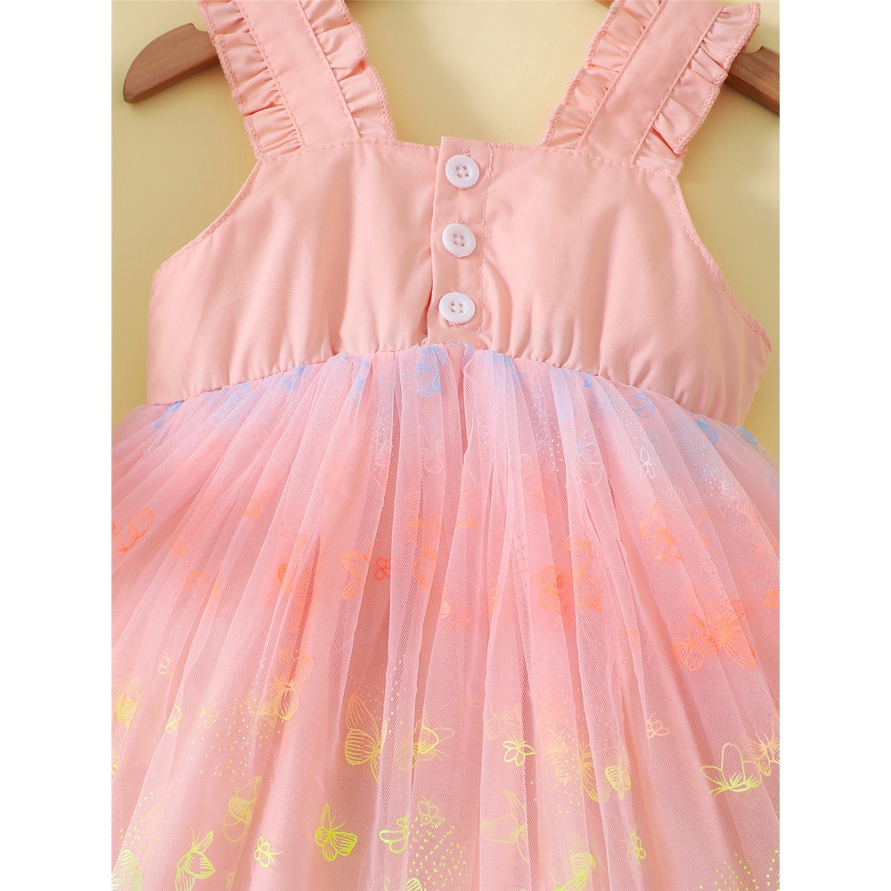 Đầm hai dây MIKRDOO thời trang mùa hè cho bé gái 0-2 tuổi