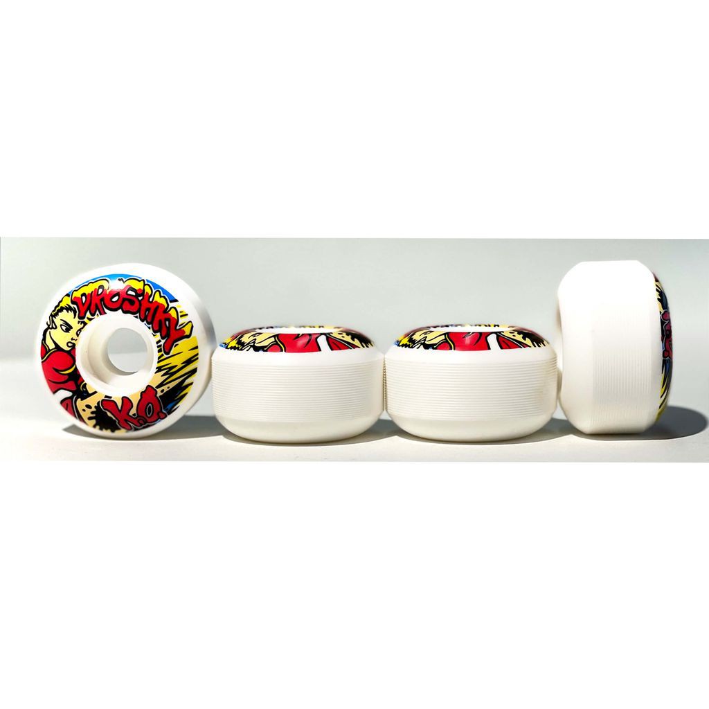 Bộ Bánh Ván Trượt Skateboard Chuyên Nghiệp Châu Âu - DROSHKY SKILL COMBO WHEELS 52MM