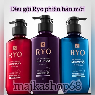 Dầu Gội Ngăn Rụng Tóc Ryo 400ml Dầu Gội Đông Y Cao Cấp Chiết Xuất Nhân Sâm