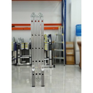 THANG NHÔM GẤP ĐOẠN 5 BẬC 4 ĐOẠN CHỮ A 2M9