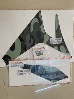 Tem exciter camo xanh lá