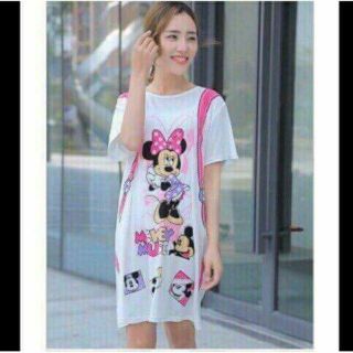 Sỉ đầm hoạt hình mickey  form rộng bộ thoi trang váy xuông trang phục dạo phố