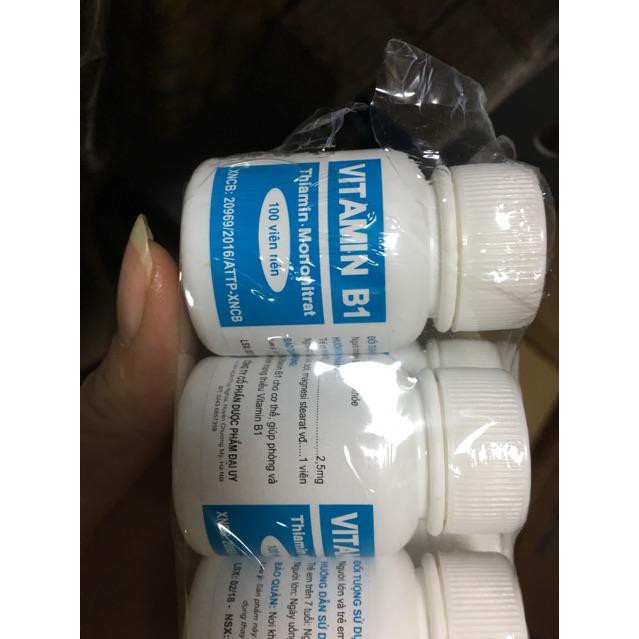 Combo 10 lọ Vitamin B1 ( lọ 100 viên )