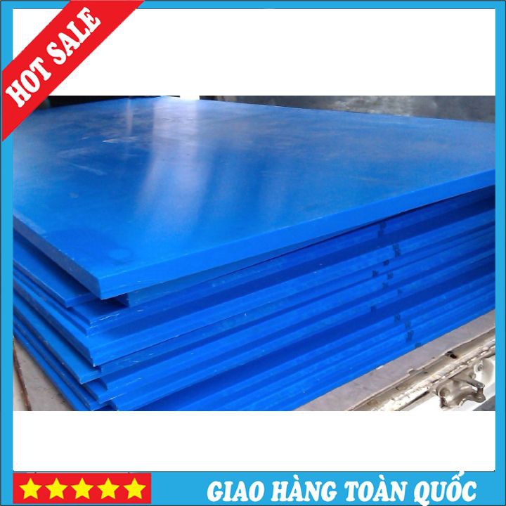 Nhựa tấm MC-Xanh 12 mm x 600mm x 600mm Khả Năng Chống Va Chạm Và Tiếng Ồn Tốt