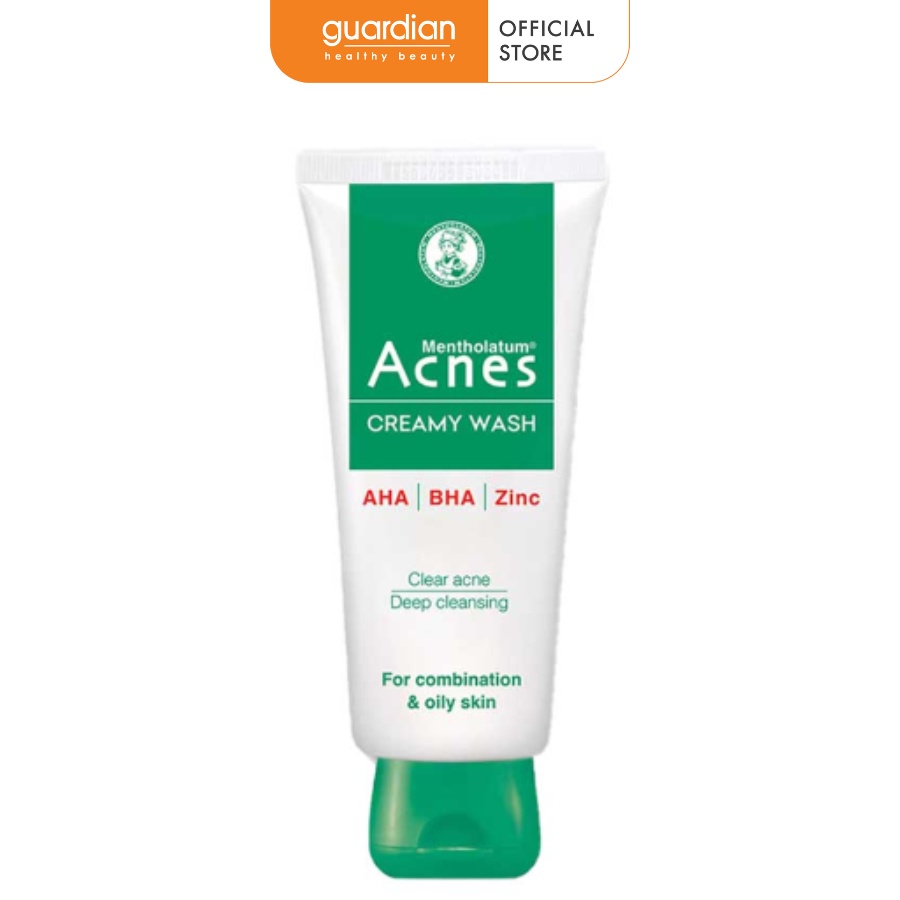 Kem rửa mặt ngăn ngừa mụn Acnes Creamy Wash 100g