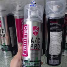 Combo 03 Bình Xịt Bọt Vệ Sinh Điều Hoà Ô Tô Flamingo F020 - Bình 500ml