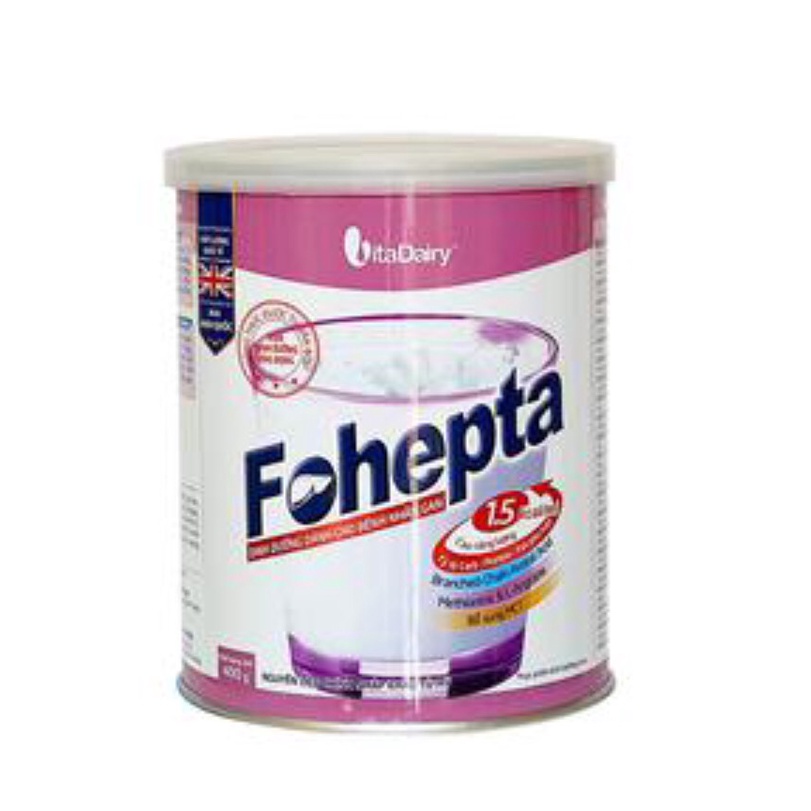 Fohepta- Sữa cho người suy gan 400g  HSD T7.2023