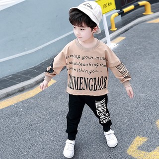 [Xả kho thanh lý] Quần áo thu đông bé trai HIPHOP [12-28kg]