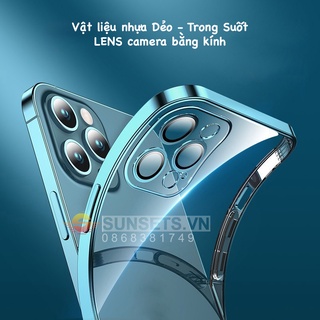 Ốp lưng iPhone 14 Plus/ 14 Pro/ 13/ 12 Pro Max bảo vệ camera