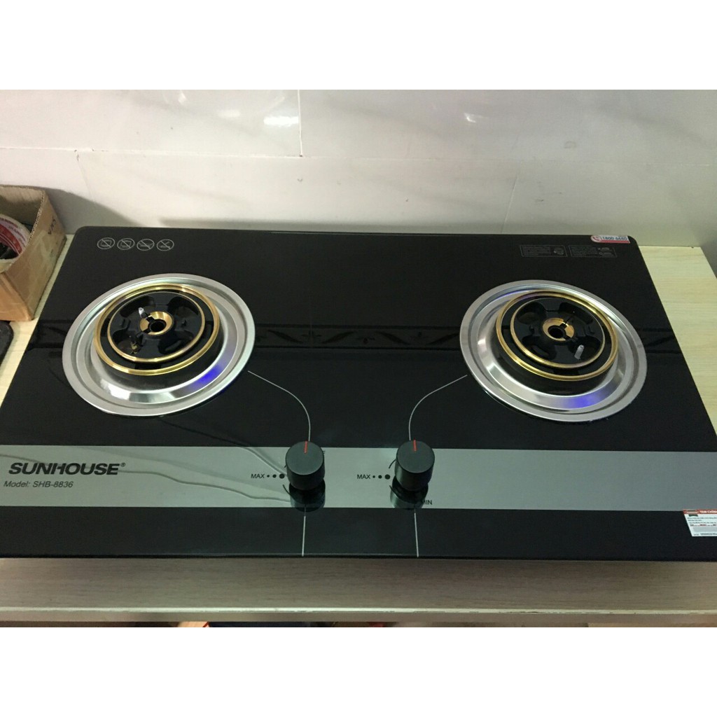 Bếp gas âm Sunhouse SHB8836