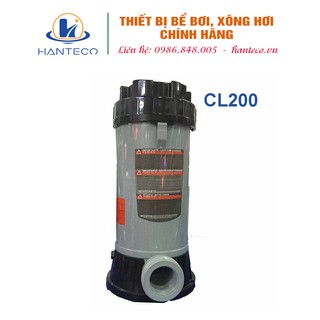 Thùng đựng clo viên cl200 - thiết bị châm clo bán tự động