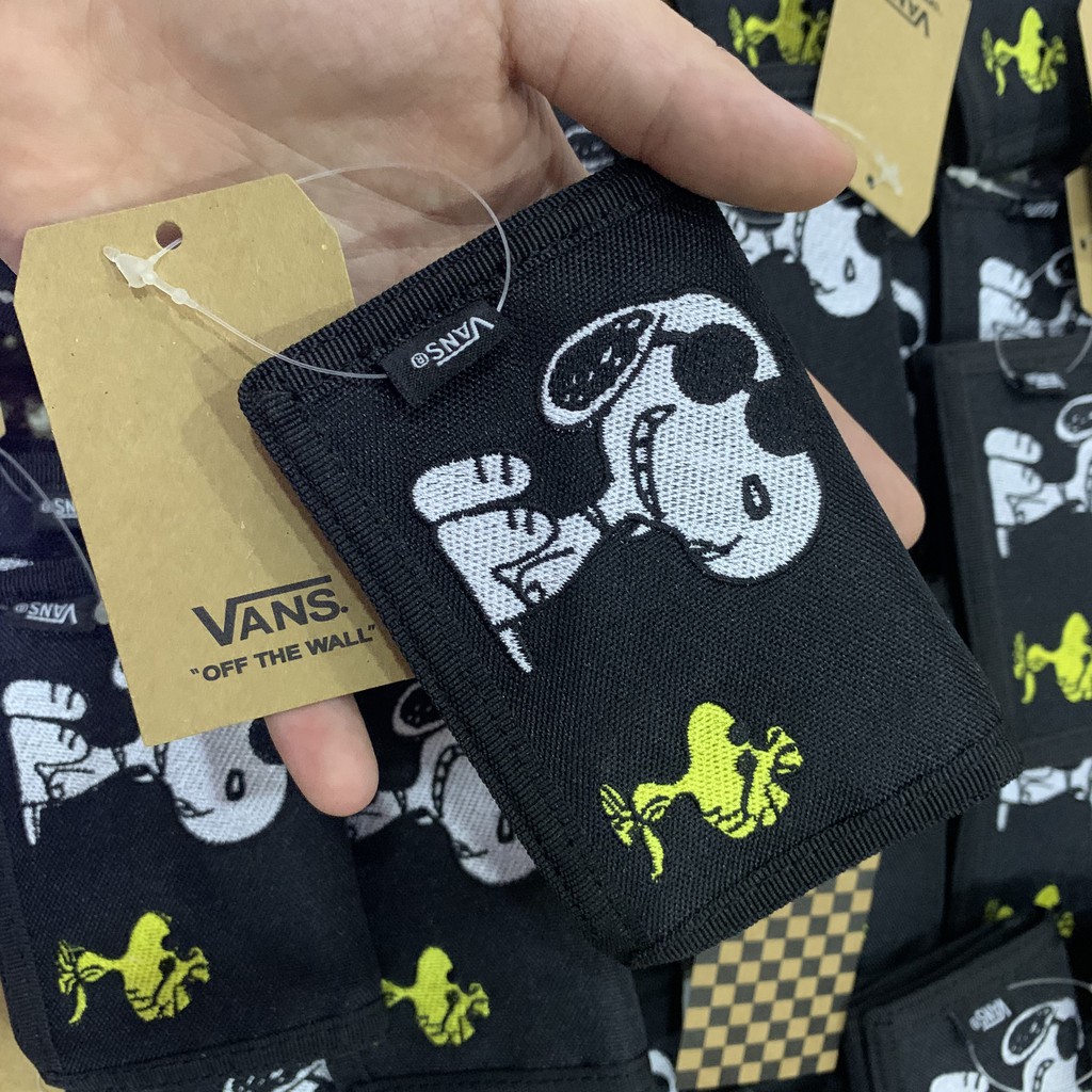 Túi Ví Van.s x Peanuts Slipped Black Wallet Bóp Ví mini Snoopy - Kun Shop | BigBuy360 - bigbuy360.vn