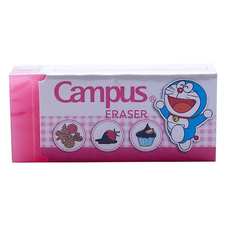 Tẩy Campus Doraemon Eraser, Gôm Tẩy Sạch và Mềm