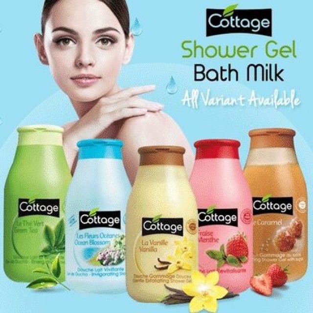 [HÀNG HÓT] Sữa tắm Cottage 750ml lưu hương nồng nàn