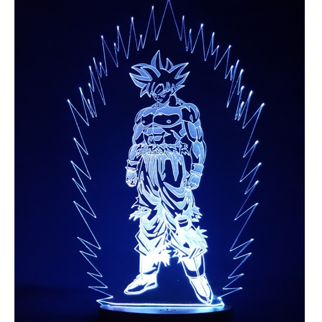 Đèn Led 3D đổi 16 màu Songoku