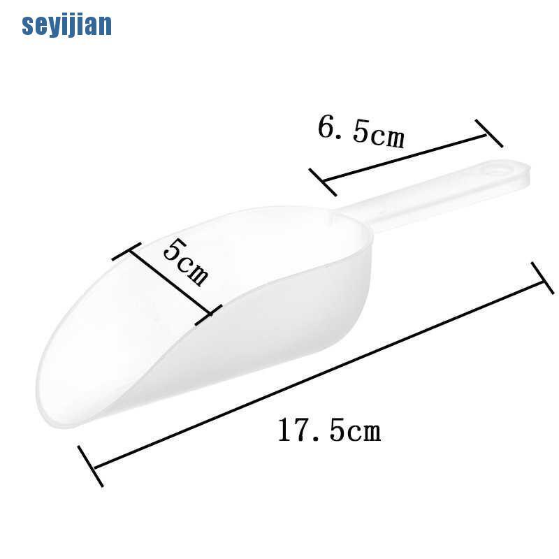 [SEYI] Muỗng Múc Đá / Kẹo / Đường Bằng Nhựa Mờ Đa Năng