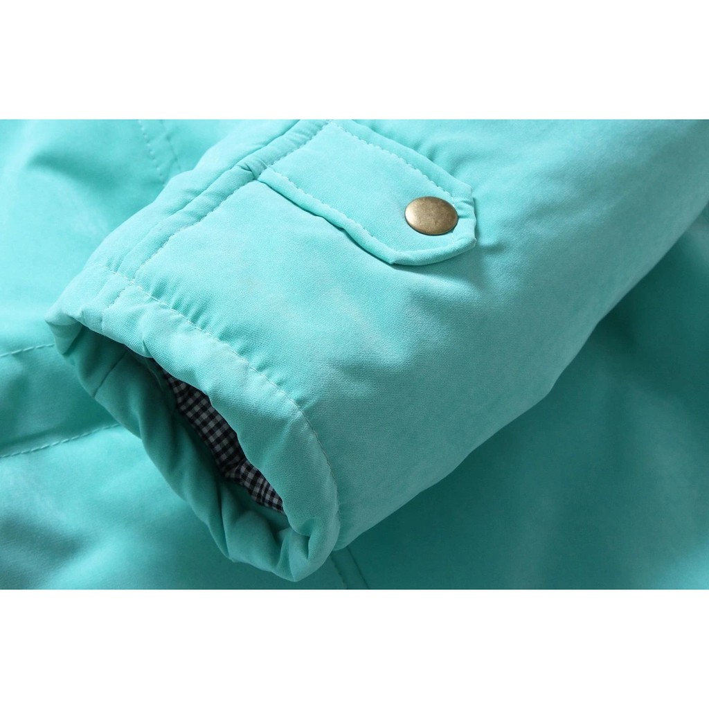 Áo khoác kaky lót lông hàng nhập quảng châu