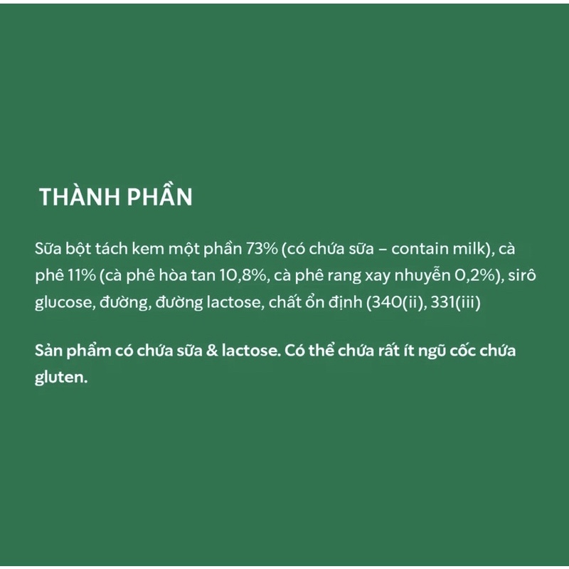 Cà phê hòa tan cao cấp Starbucks Caffè Latte