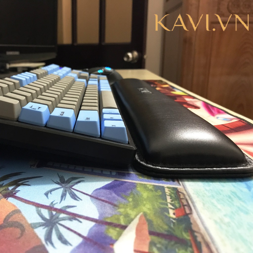 Kê Tay Bàn Phím Kavi Bằng Da Cao Cấp (37 x 8 cm cho phím TKL) | BigBuy360 - bigbuy360.vn