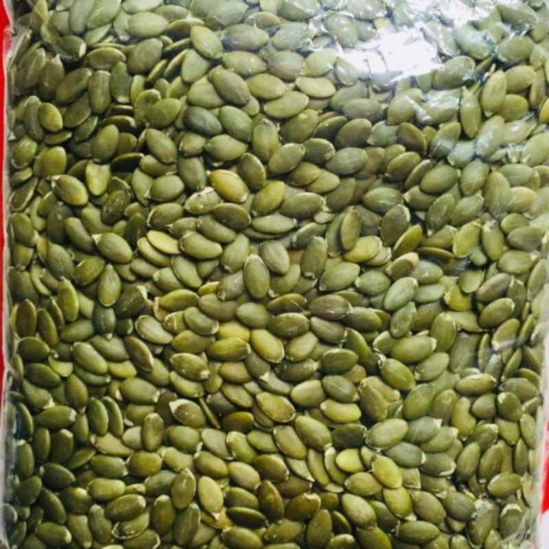 Hũ 400g hạt bí nguyên chất sấy chín siêu ngon