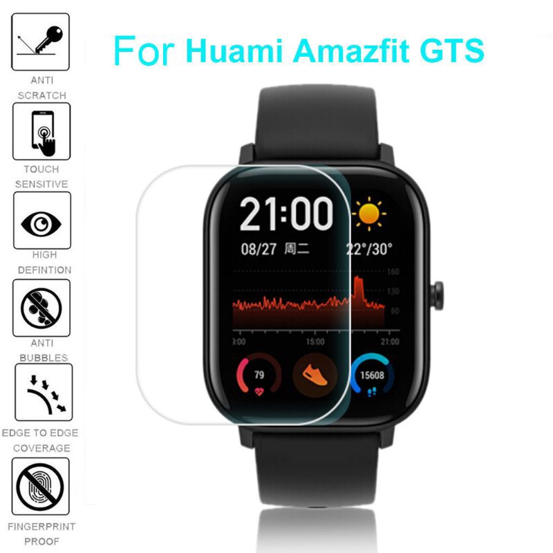 Set 2/5 Miếng Dán Bảo Vệ Mặt Đồng Hồ Thông Minh Huami Amazfit Gts | BigBuy360 - bigbuy360.vn